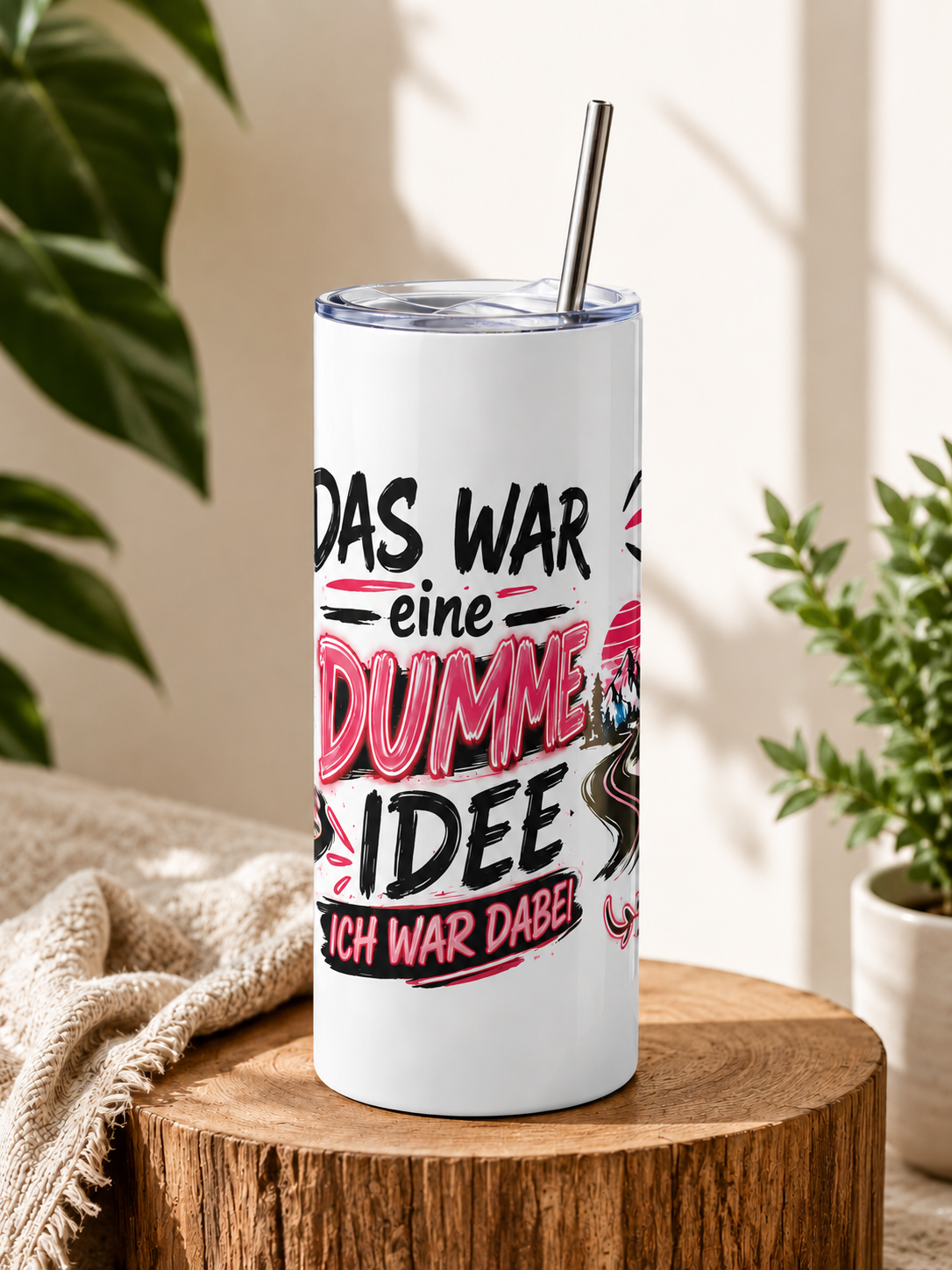 Premium Travel Tumbler – Edelstahl, isoliert & auslaufsicher