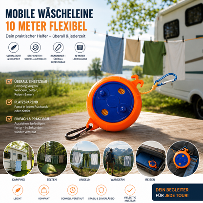 Mobile Wäscheleine