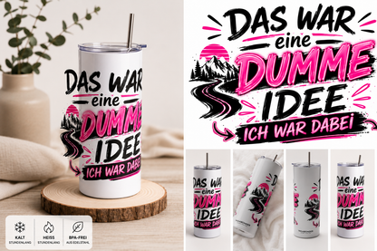 Premium Travel Tumbler – Edelstahl, isoliert & auslaufsicher