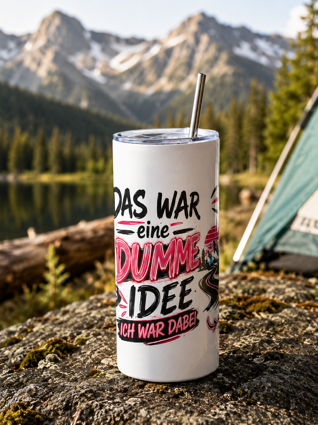 Premium Travel Tumbler – Edelstahl, isoliert & auslaufsicher