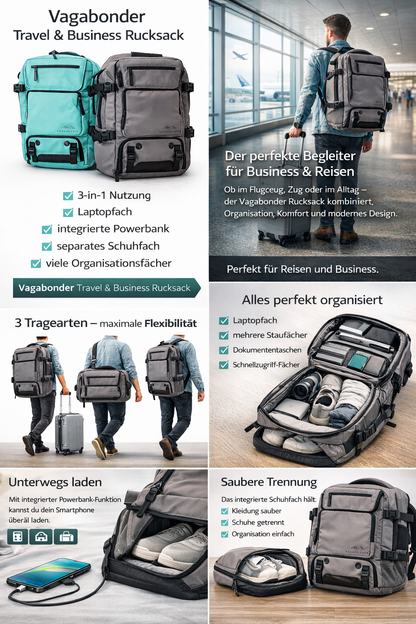 Flexibilität neu erleben – Der multifunktionale Rucksack für aktive Menschen